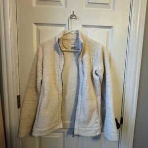 Calvin Klein Cream Teddy Jacket